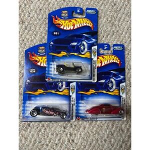 Hot Wheels 2003 First Editions Metal Collection‎ Lot of 3 Cars, 51,34,&25